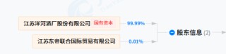 洋河股份董事杨卫国届满前离任！身兼洋河集团、双沟集团董事长