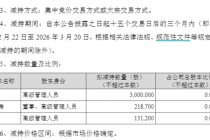 东方财富三位高管拟进行减持