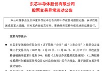 2天大涨35%！东芯股份紧急澄清：未签署芯片订单！