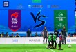 国内首场机器人足球3V3 AI赛落幕 清华火神队夺冠