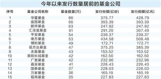 基金发行头部效应愈加明显 多家中小公募“颗粒无收”