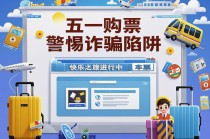 五一购票警惕诈骗陷阱！这些防诈手段速看→