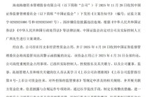 王广西一人被立案！牵出海德股份、海伦哲、永泰能源三家A股公司
