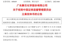 证监会出手！688669、002963，被立案！