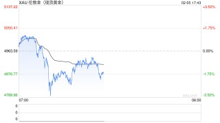 金价短期或在5000美元关口附近维持震荡