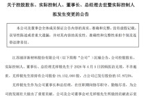 丽洋新材58岁董事长兼总经理因病医治无效离世，他是公司核心技术人员，曾主导多项研发，持有近58%股份