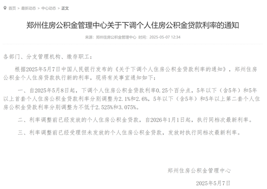 火速执行！这些地方明起下调公积金贷款利率  第5张