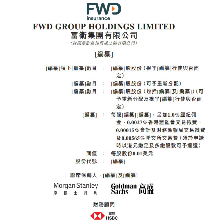 富卫集团，递交香港上市申请，保荐人发生变动，招银、摩根大通出局  第1张