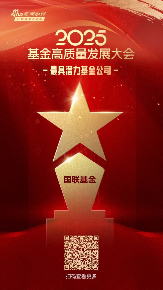 2025微博财经大V荣誉榜：国联基金获得最具潜力基金公司荣誉  第1张