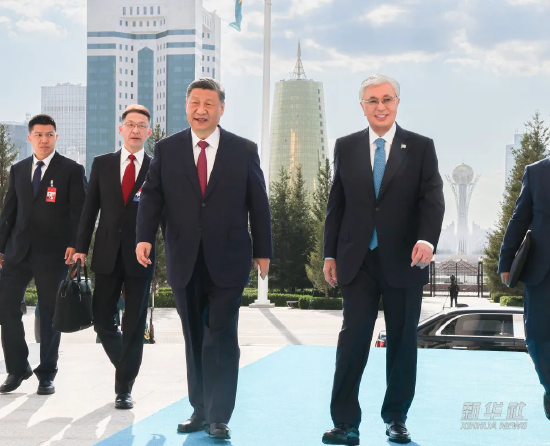 习近平同哈萨克斯坦总统托卡耶夫会谈  第3张