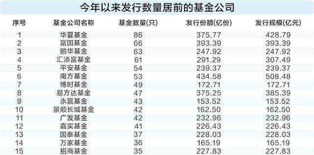 基金发行头部效应愈加明显 多家中小公募“颗粒无收”  第1张