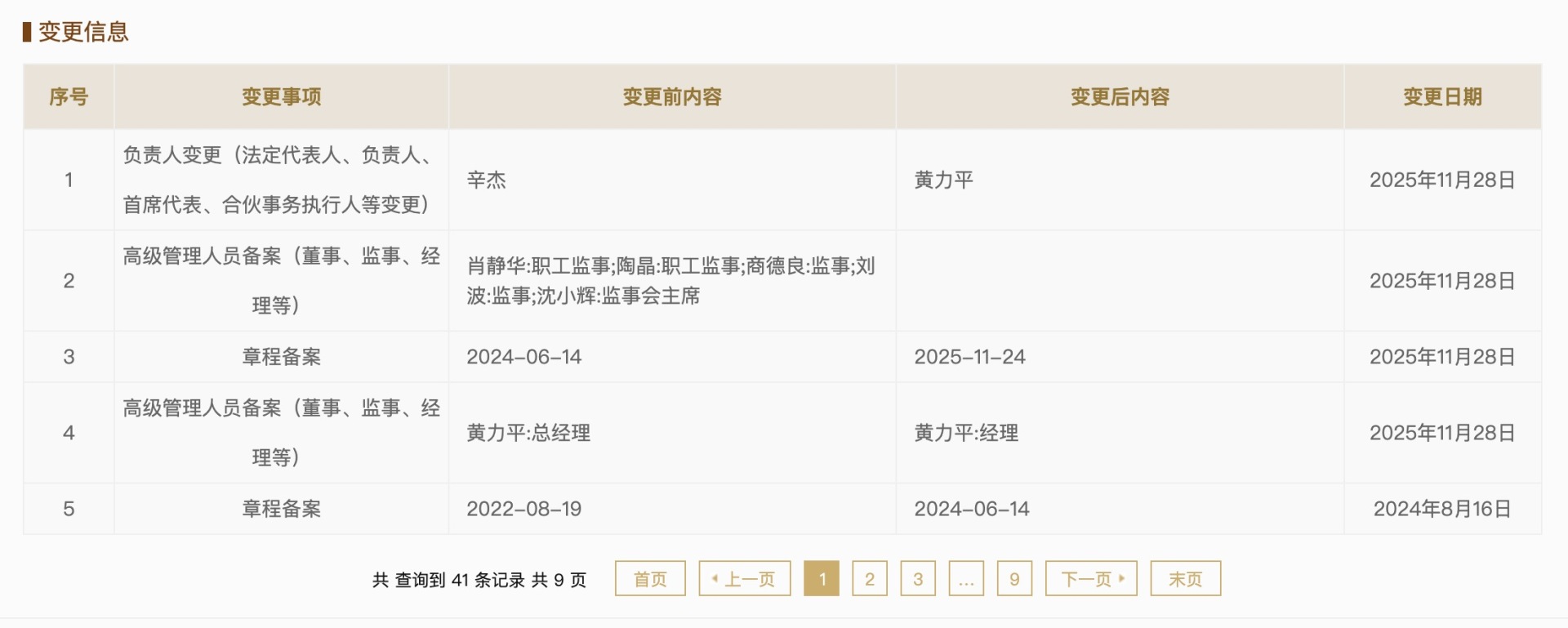 辛杰卸任深铁集团法定代表人 黄力平接任 第1张 辛杰卸任深铁集团法定代表人 黄力平接任 第1张