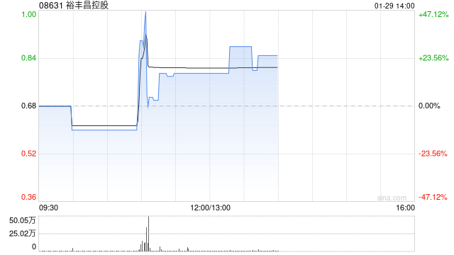 裕丰昌控股完成发行800万股配售股份 第1张 裕丰昌控股完成发行800万股配售股份 第1张