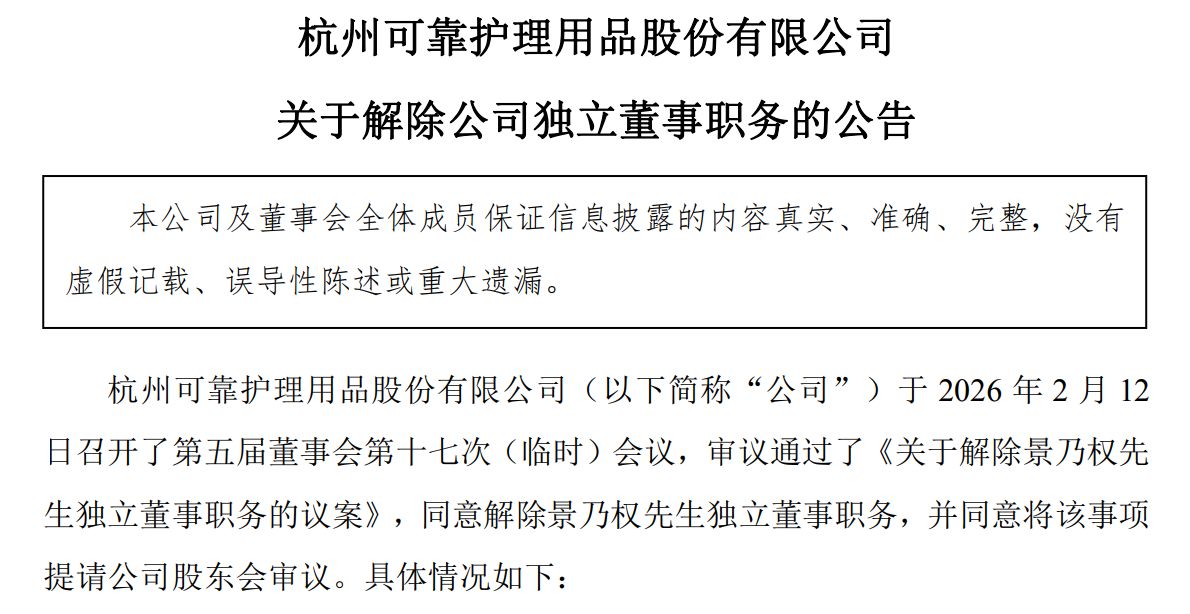 罢免独董引内讧!可靠股份5∶2表决背后,牵出监管旧账与权力之争 第1张 罢免独董引内讧!可靠股份5∶2表决背后,牵出监管旧账与权力之争 第1张