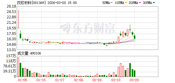 双欣材料：公司构建循环经济产业链，降低能耗和污染物排放  第1张