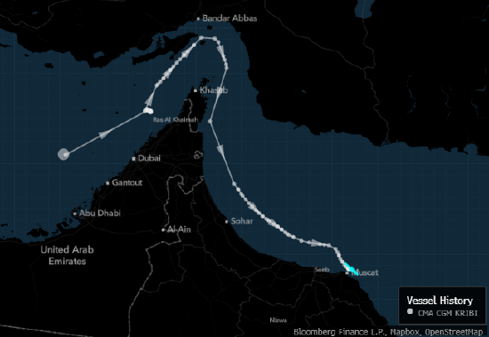 法国和日本的船只通过霍尔木兹海峡 或为伊朗战争爆发后首次 第1张 法国和日本的船只通过霍尔木兹海峡 或为伊朗战争爆发后首次 第1张