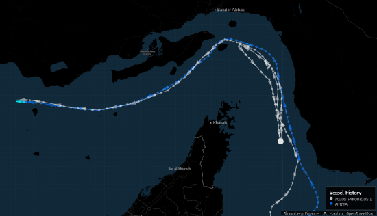 两道封锁卡住全球关键水道 霍尔木兹海峡鲜有油轮踪影 第1张 两道封锁卡住全球关键水道 霍尔木兹海峡鲜有油轮踪影 第1张